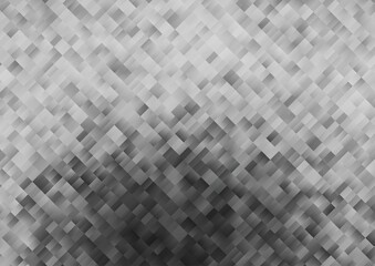 Light Silver, Gray vector background with rectangles.