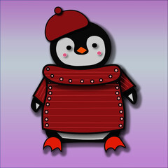 говогодний пингвинчик