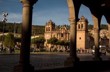 Cusco Cathedral ,located on the plaza de armas,Peru