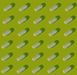 seamless pattern with pills