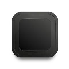 Black Material Texture Template Button Web Icon