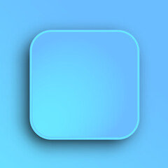 Blue Material Texture Template Button Web Icon