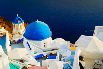 Oia, traditional greek village
