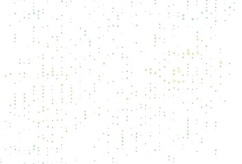 Light Green, Yellow vector layout with rectangles, squares.