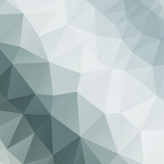 Vector silver polygon background