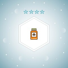 honey vector icons modern