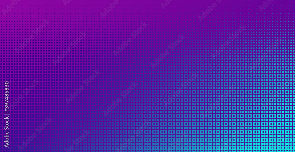 Aufkleber Abstract vector background. Halftone gradient gradation. Vibrant texture.