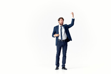 classic suit business finance man emotion model advertising