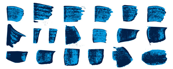 Paint textures. Palette knife textures created from high res scans. Two tone vectors, compound paths, easy to recolour