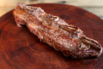Assado de Tira. Brazililan cut for the barbecue.