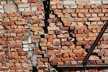 Crack in the brick wall