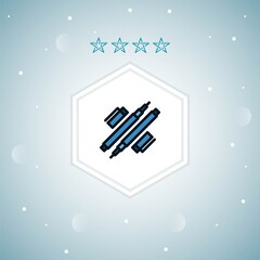 office material    vector icons moderns