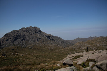 mountain landscape with sky