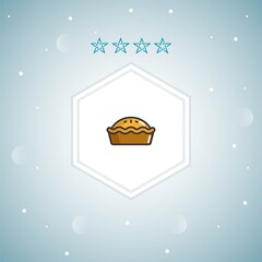 pie vector icons moderns