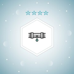 pipes   vector icons moderns