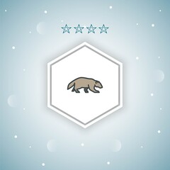 wolverine vector icons modern