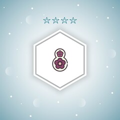 womens day vector icons modern