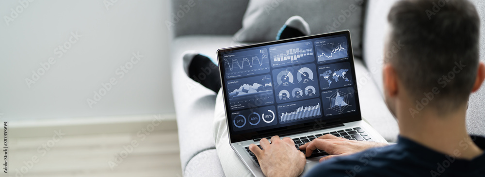Poster analytics dashboard and information technology