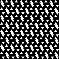 Geometric background. Seamless pattern. Triangles, figures ornament. Polygons wallpaper. Simple figures backdrop. Ethnic motif. Digital paper, textile print, web design, abstract. Vector