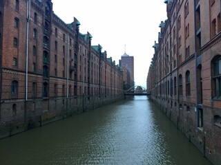 Naklejka premium hamburg street
