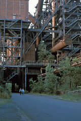 Naklejka premium Duisburg, Landschaftspark Nord, alte Thyssen-Heutte