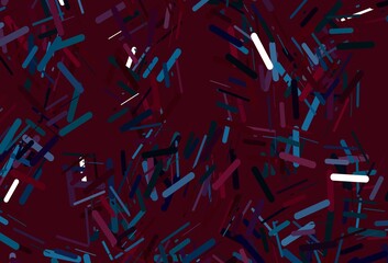 Dark purple vector backdrop with long lines.