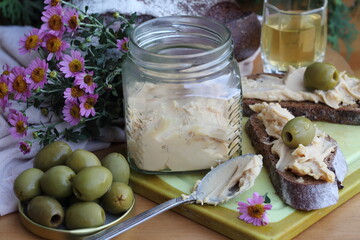 cheese and olives