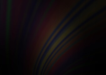 Dark Silver, Gray vector blurred bright background.