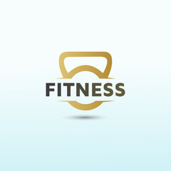 Dumbbell icon design and template idea, Fitness Logo Images, Stock Photos & Vectors