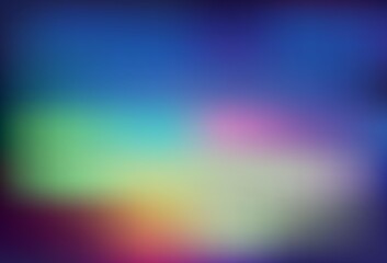 Light Multicolor vector blurred bright pattern.