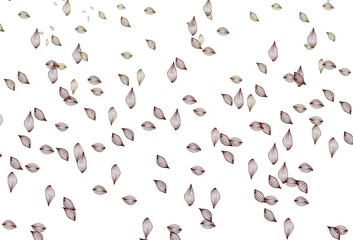 Light Green, Red vector hand painted texture.