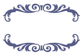 ビンテージ、アンティークな装飾フレーム。ベクター素材