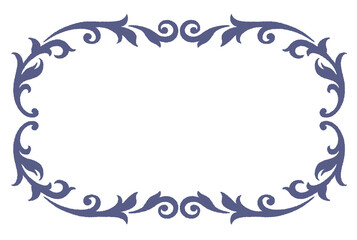 ビンテージ、アンティークな装飾フレーム。ベクター素材