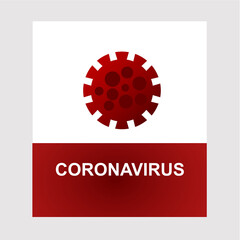 Coronavirus red information sheet COVID-19