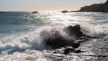Pacific ocean at the Laguna Beach