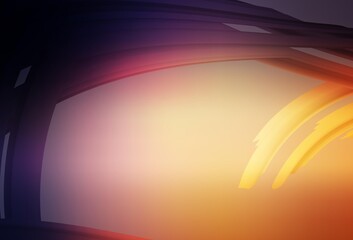 Light Pink, Yellow vector blurred background.