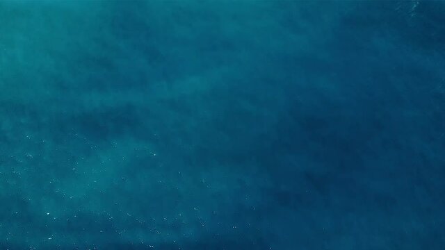 Aerial drone view over amazing blue sea at Taroko National Park coastline, Taipei, Taiwan.
Low angle, traveling + tilt movements, HD.