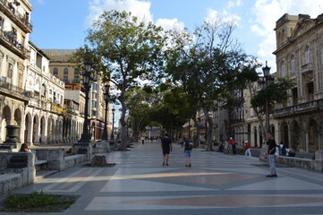 Obraz premium Havana boulevard, Cuba