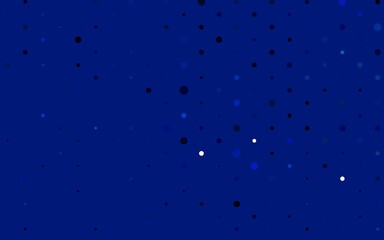 Light BLUE vector template with circles.