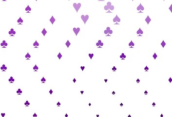 Light Purple vector layout with elements of cards.