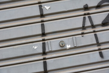 Iron rustic grid metal background