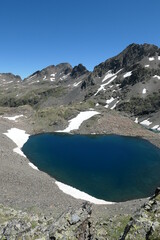 Obraz premium Petit lac du col