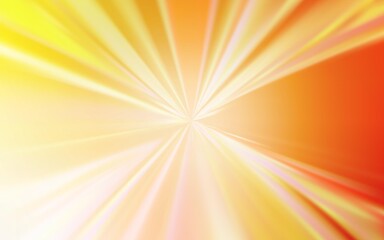 Light Orange vector abstract blurred layout.