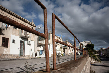 Rusty railing