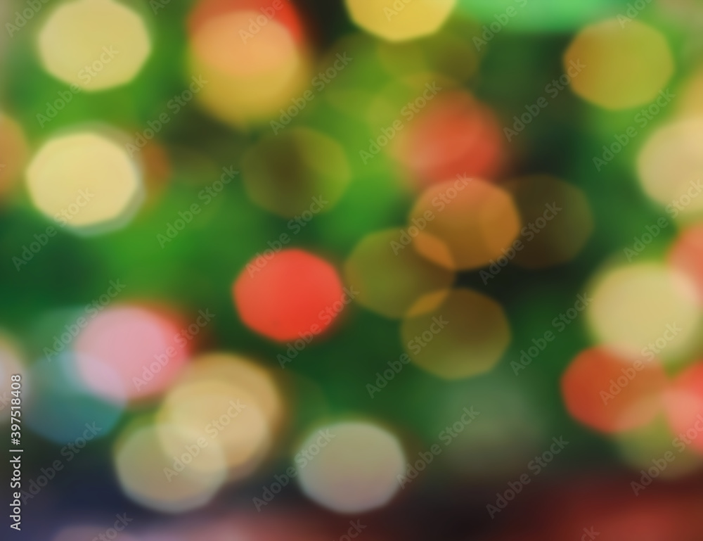 Poster blurred backdrop, blurred background, circle blur, bokeh blur from the light shining through as a ba