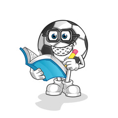 ball geek cartoon. cartoon mascot vector