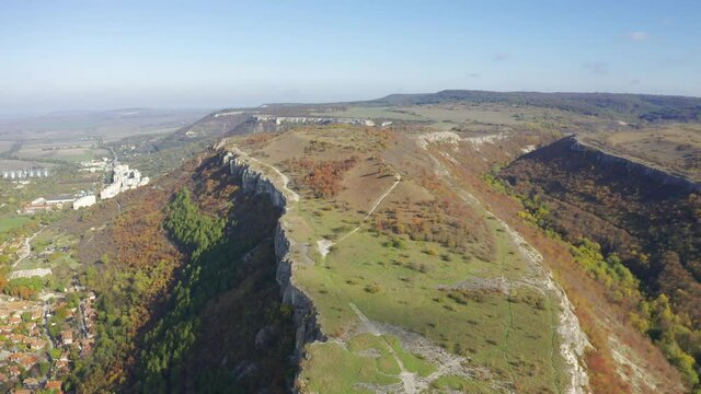 Aerial, Ovech Fortress, Bulgaria