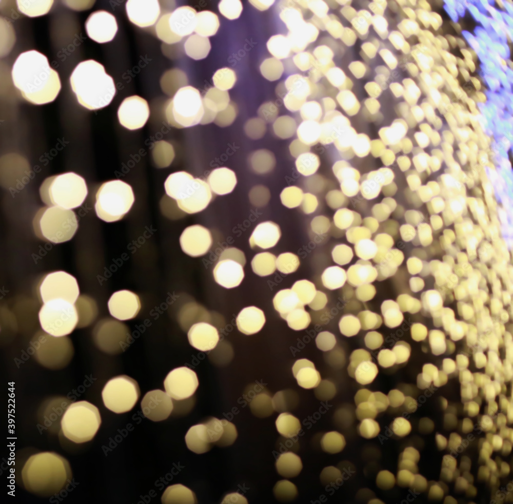 Poster blurred backdrop, blurred background, circle blur, bokeh blur from the light shining through as a ba