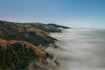 Fototapeta na wymiar Big Sur Aerial California
