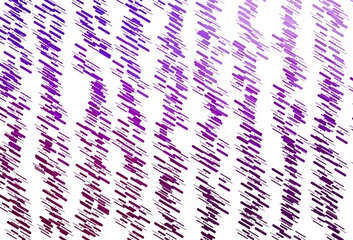 Light Purple vector background with straight lines.
